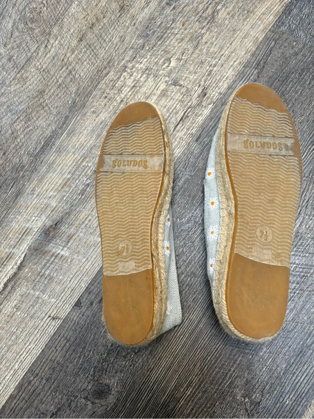 Soludos Light Blue Daisy Embroidered Espadrilles